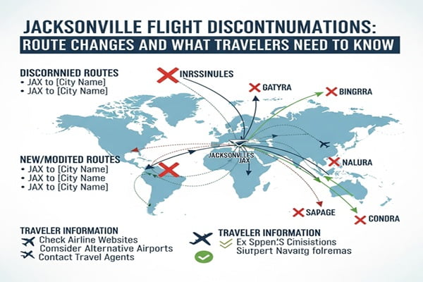 Jacksonville Flight Discontinuations: Route Changes and What Travelers Need to Know