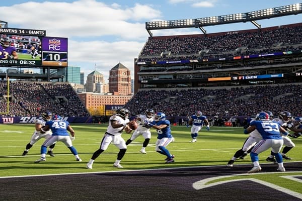 baltimore ravens vs new york giants stats